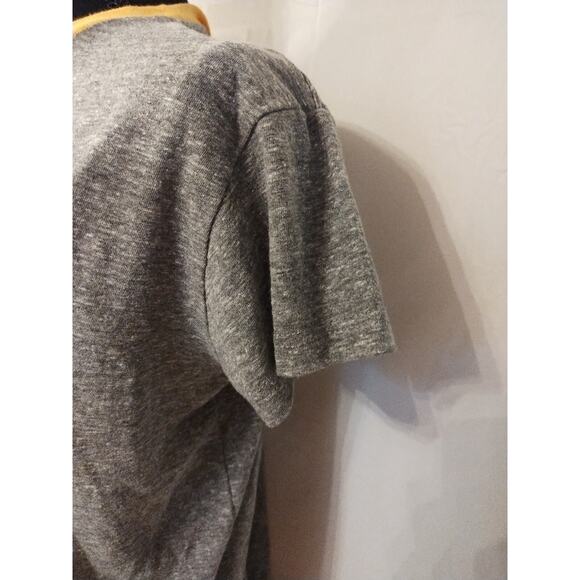 Women's Split Color Southeastern Louisiana University Tie Bottom T-Shirt - Picture 3 of 8